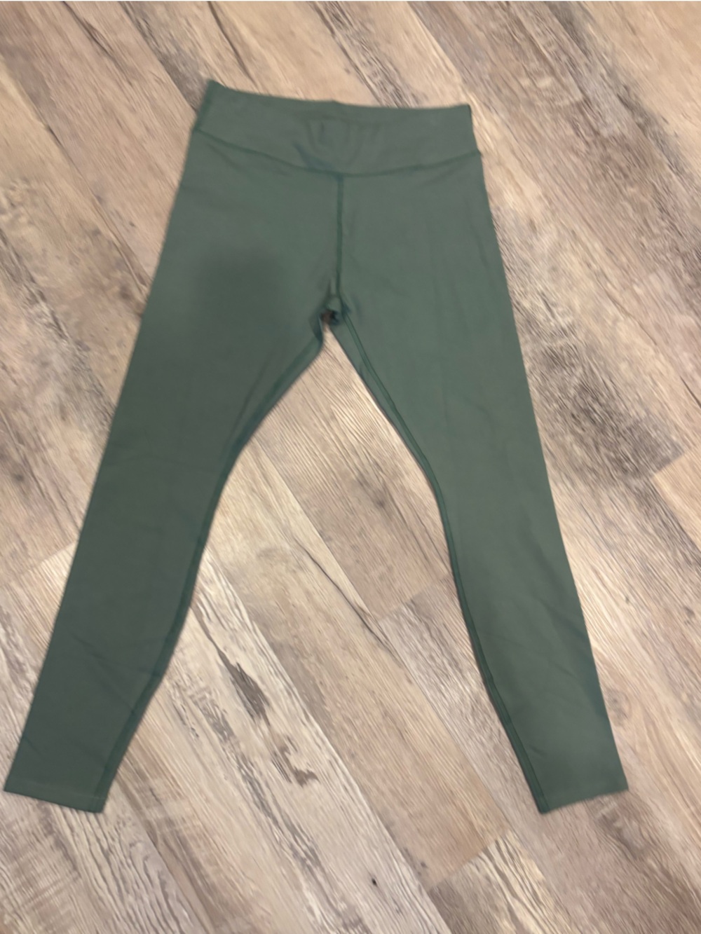 Pact Olive Green High-Waist Leggings